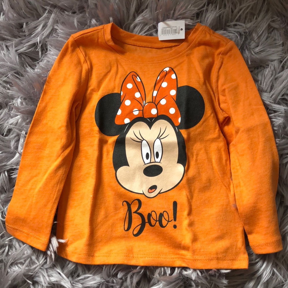 Minnie Mouse Kids Long Sleeve Shirt